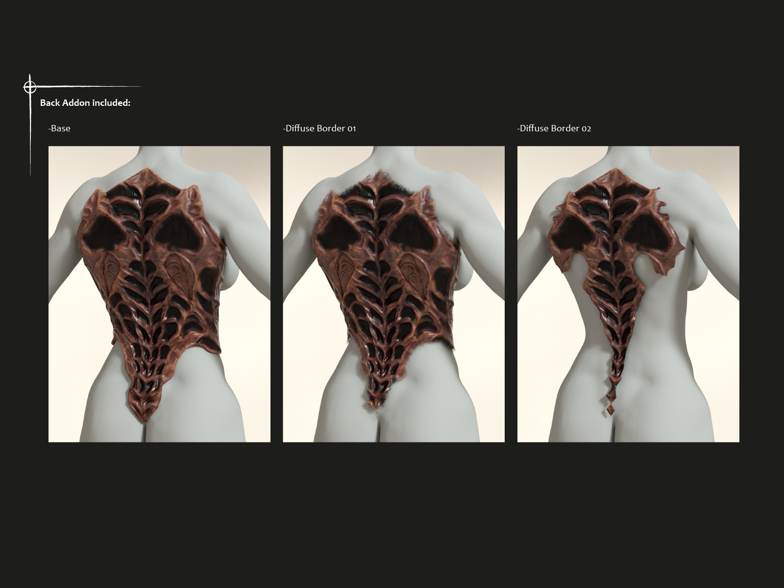 The Xeno-Wings: Bio-Athematic Wings for Genesis 9 by N/A