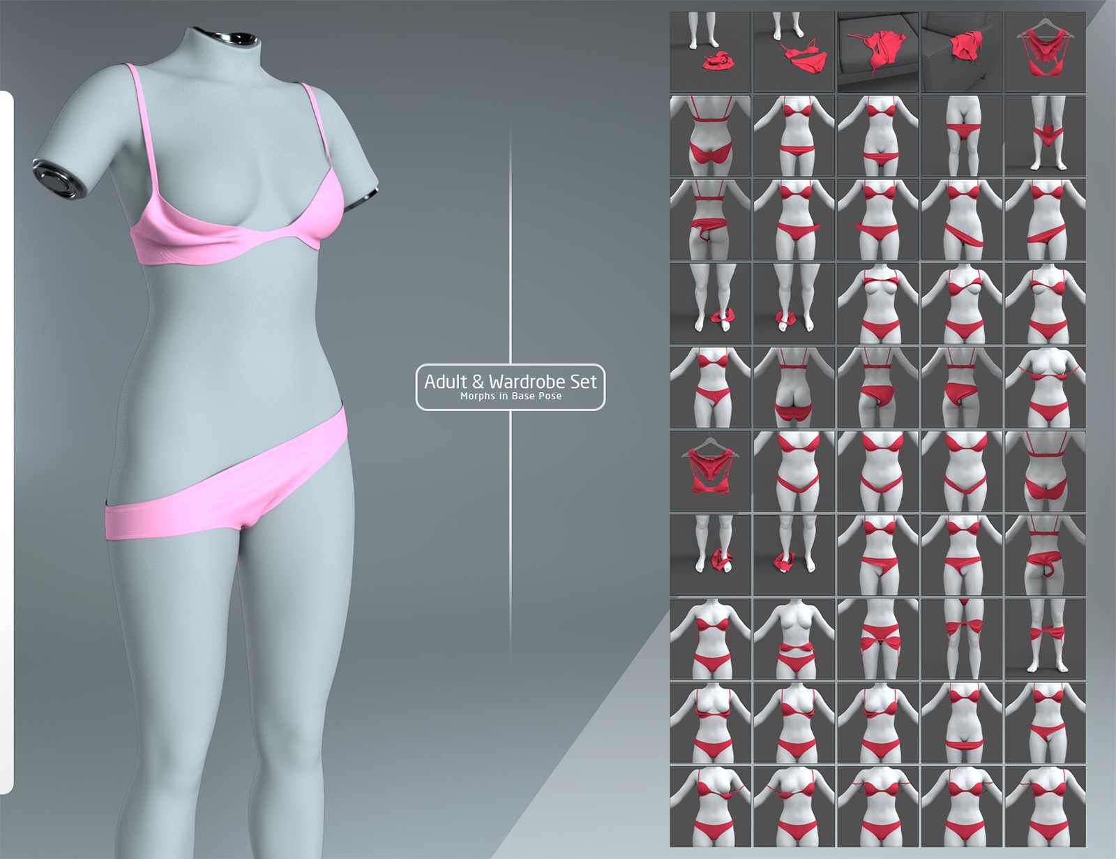 dForce RQL Everyday Lingerie Set G9 by N/A