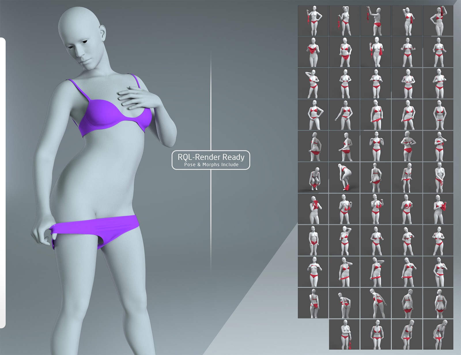 dForce RQL Everyday Lingerie Set G9 by N/A