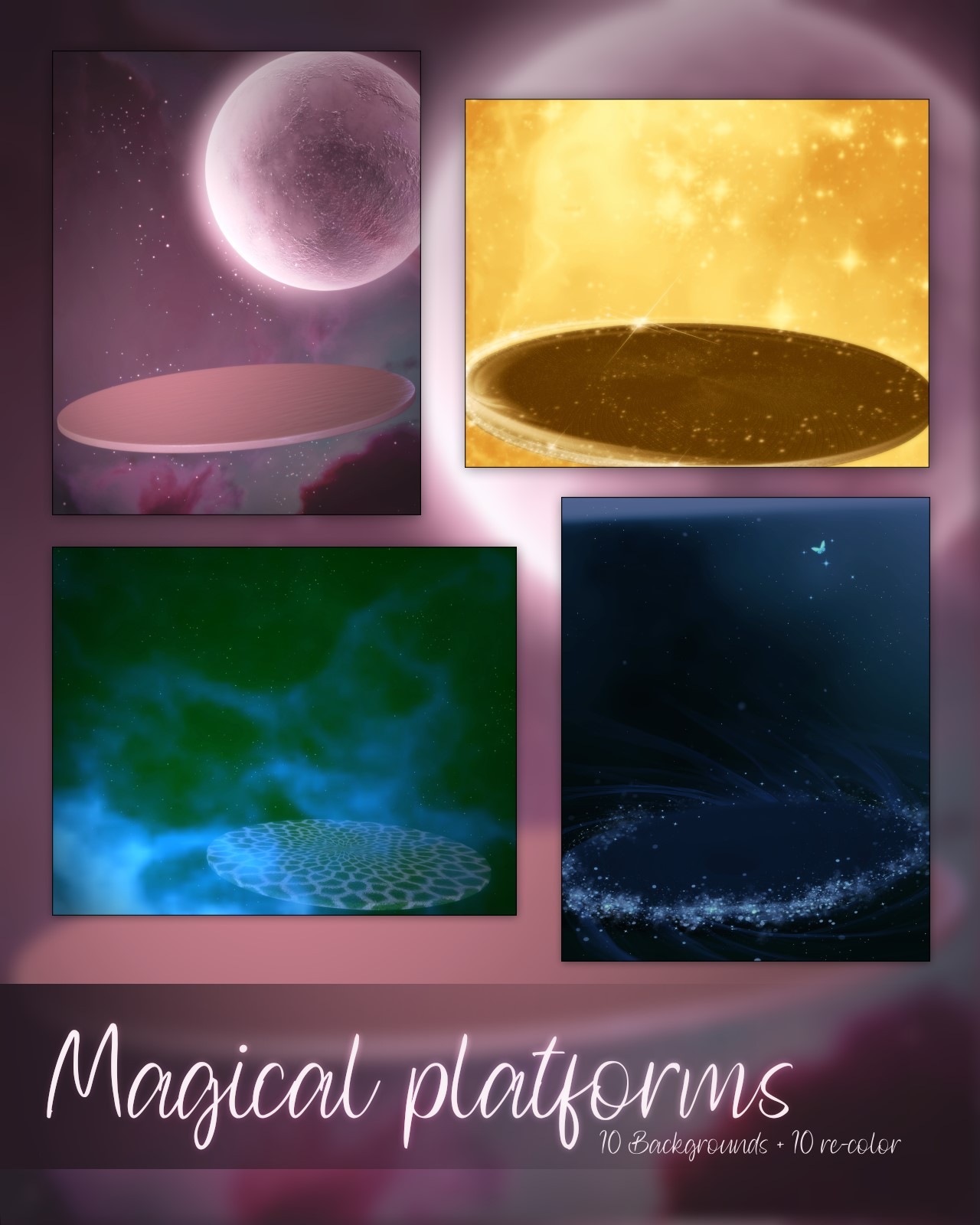 Magical platforms by N/A