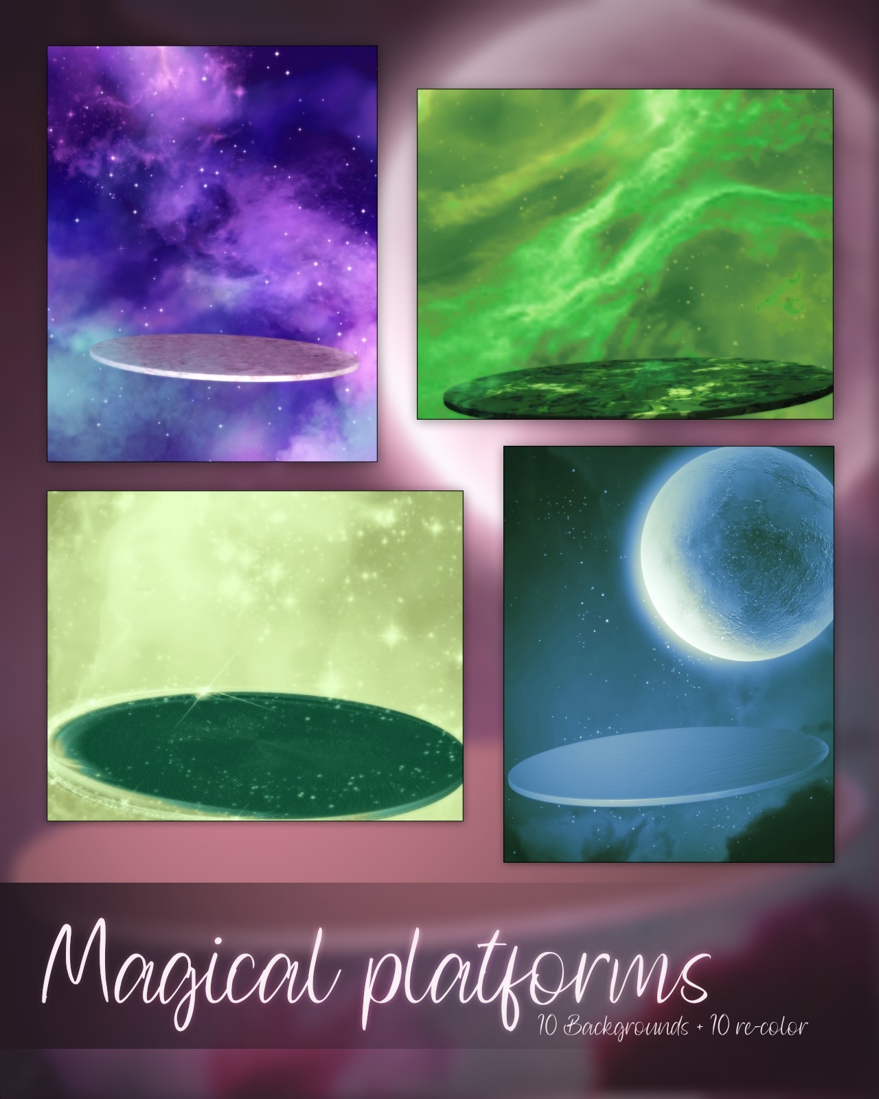 Magical platforms by N/A