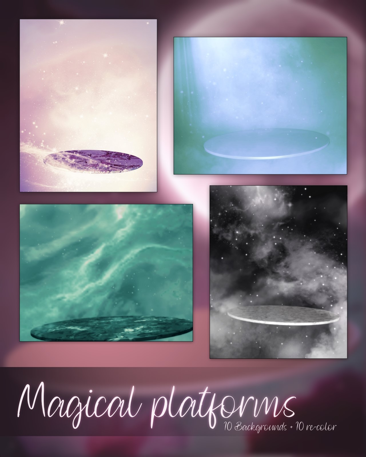 Magical platforms by N/A