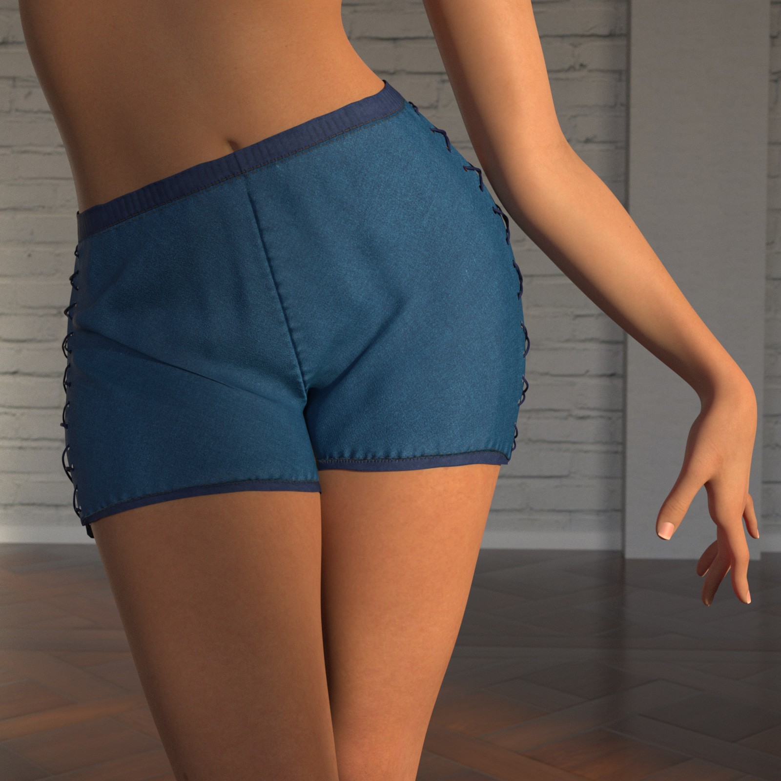 HF3D Stylish Shorts by N/A