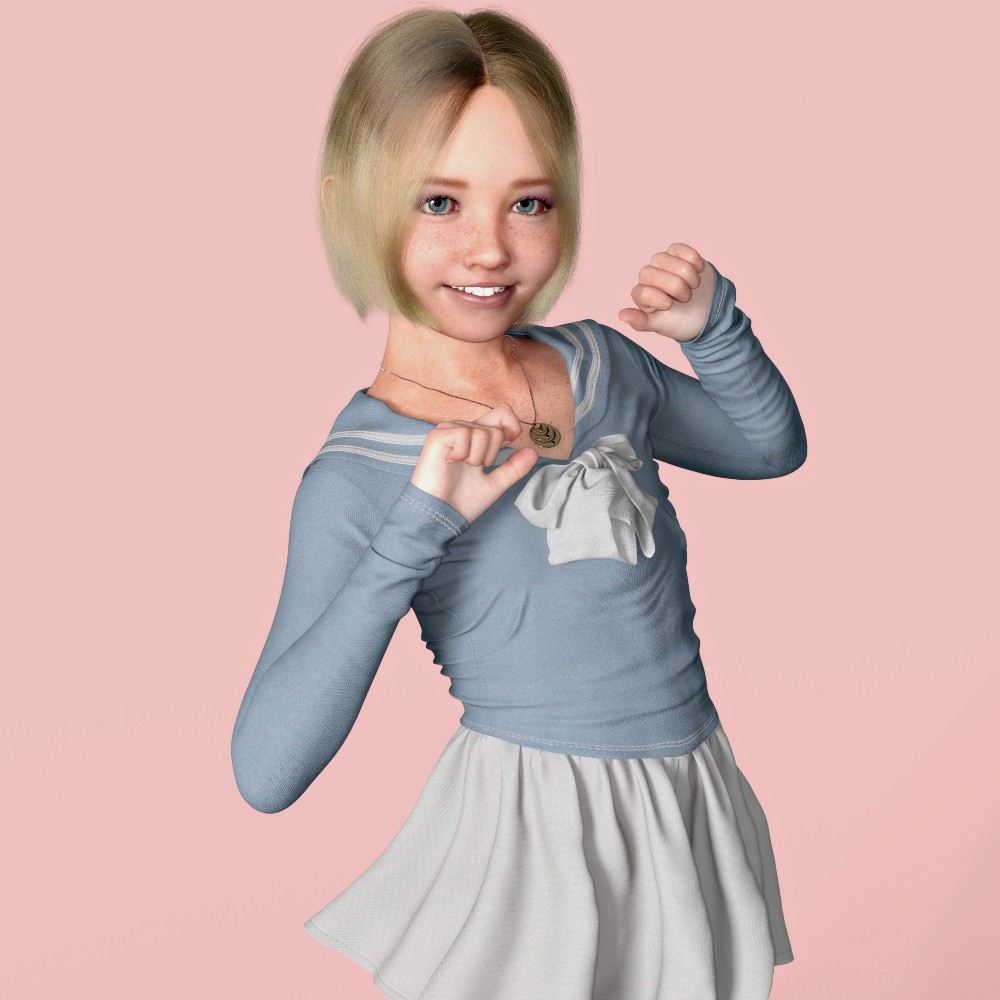 Q321 Hildi for Genesis 8 Female by N/A