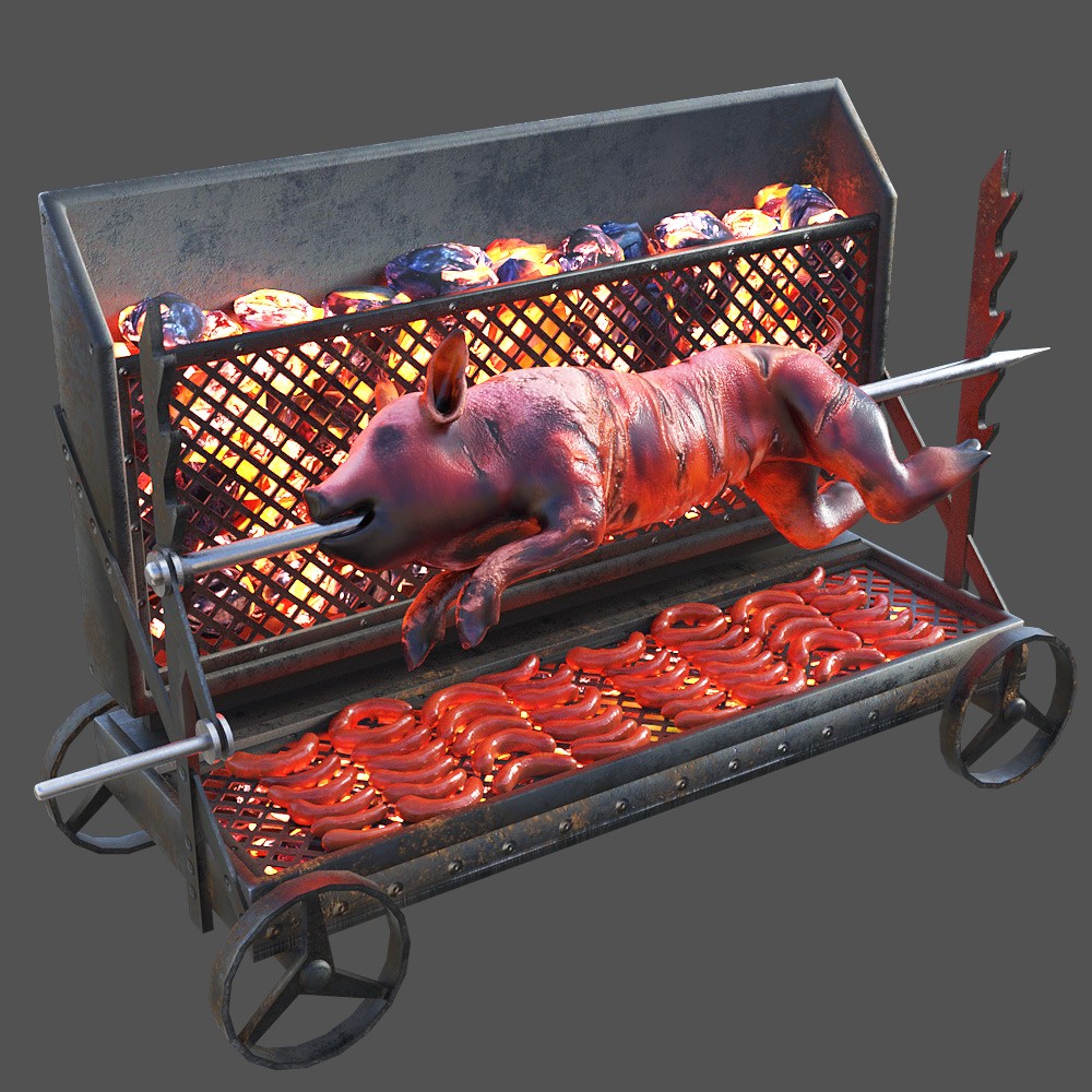 BBQ Collection for Daz Studio by N/A
