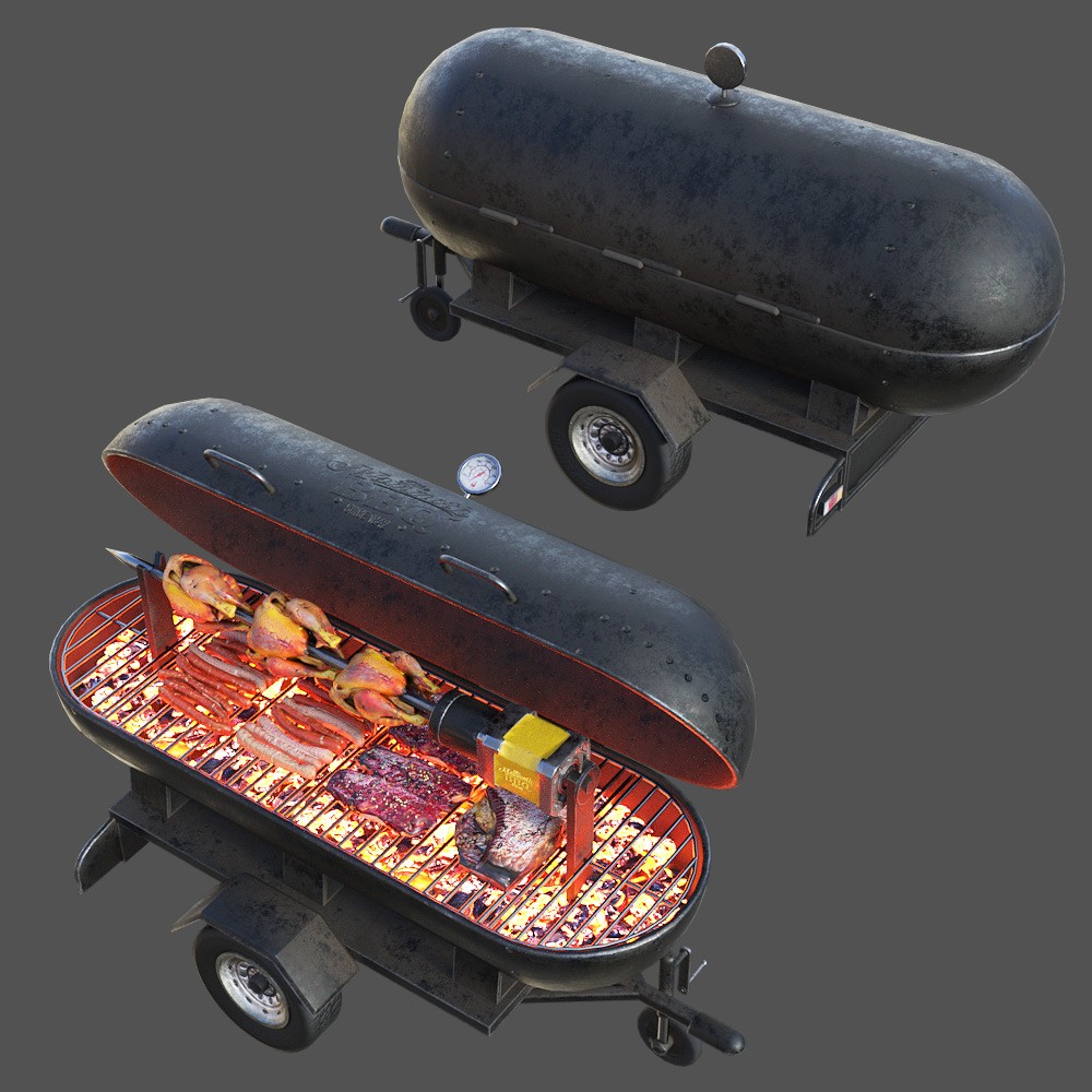 BBQ Collection for Daz Studio by N/A
