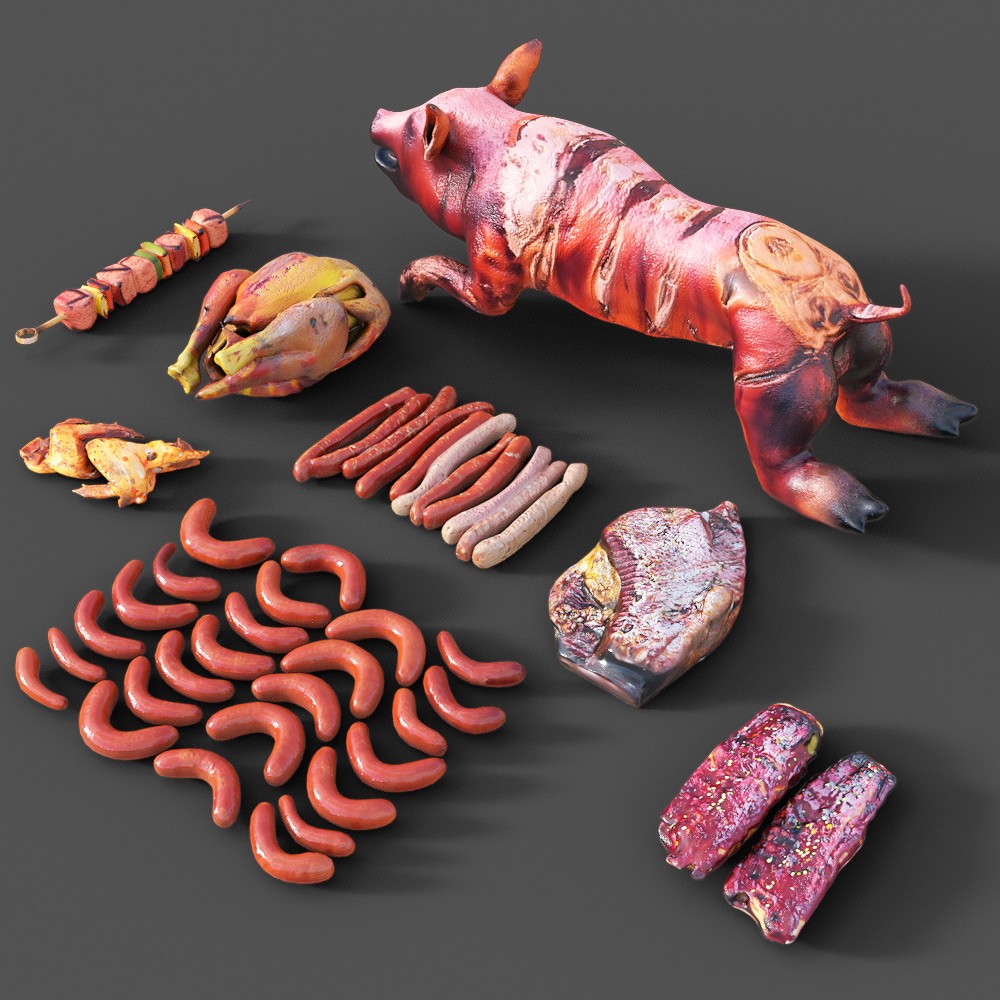 BBQ Collection for Daz Studio by N/A
