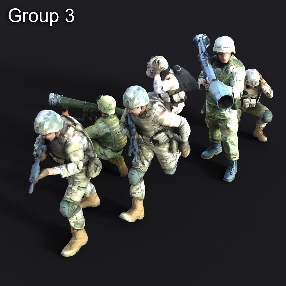 LOWREZ Military for Daz Studio by N/A