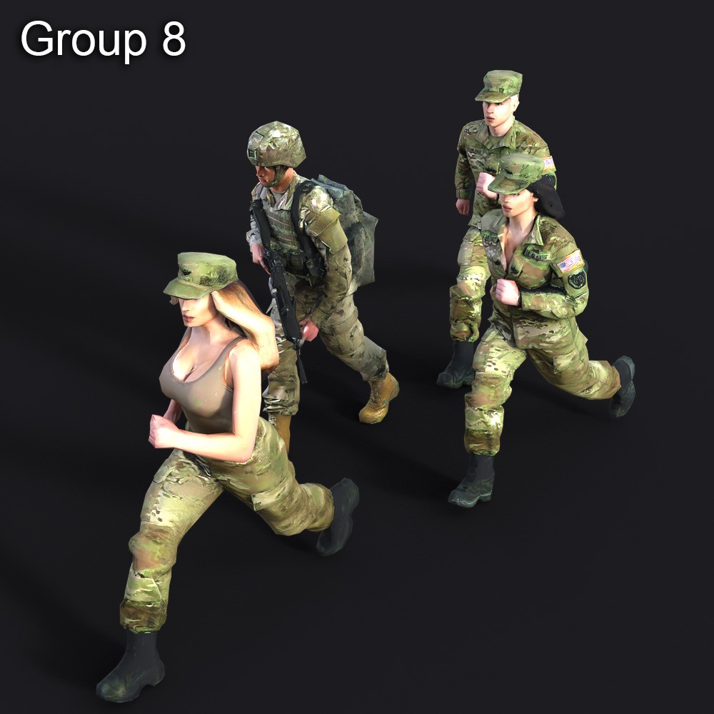 LOWREZ Military for Daz Studio by N/A