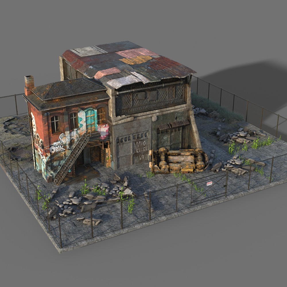 Post Apocalyptic Kit for Daz Studio by N/A