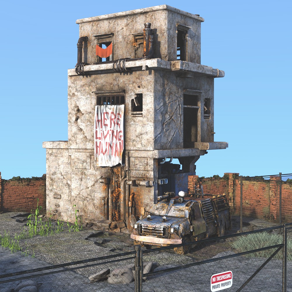 Post Apocalyptic Kit for Daz Studio by N/A