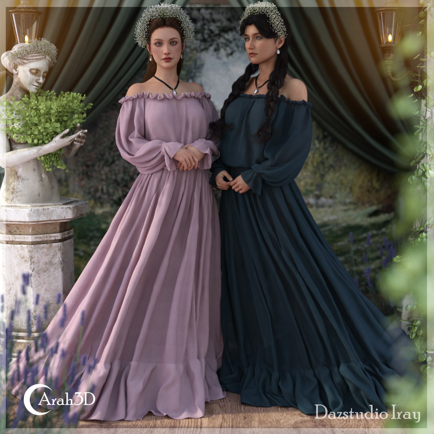 Arah3D Emmeline for G8F and G9 by N/A