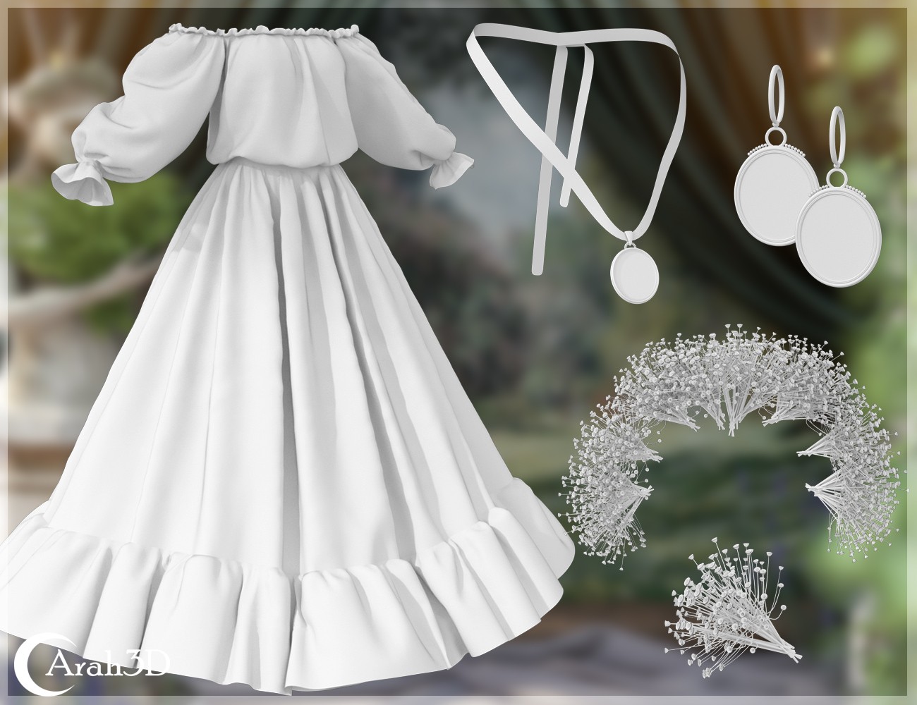 Arah3D Emmeline for G8F and G9 by N/A