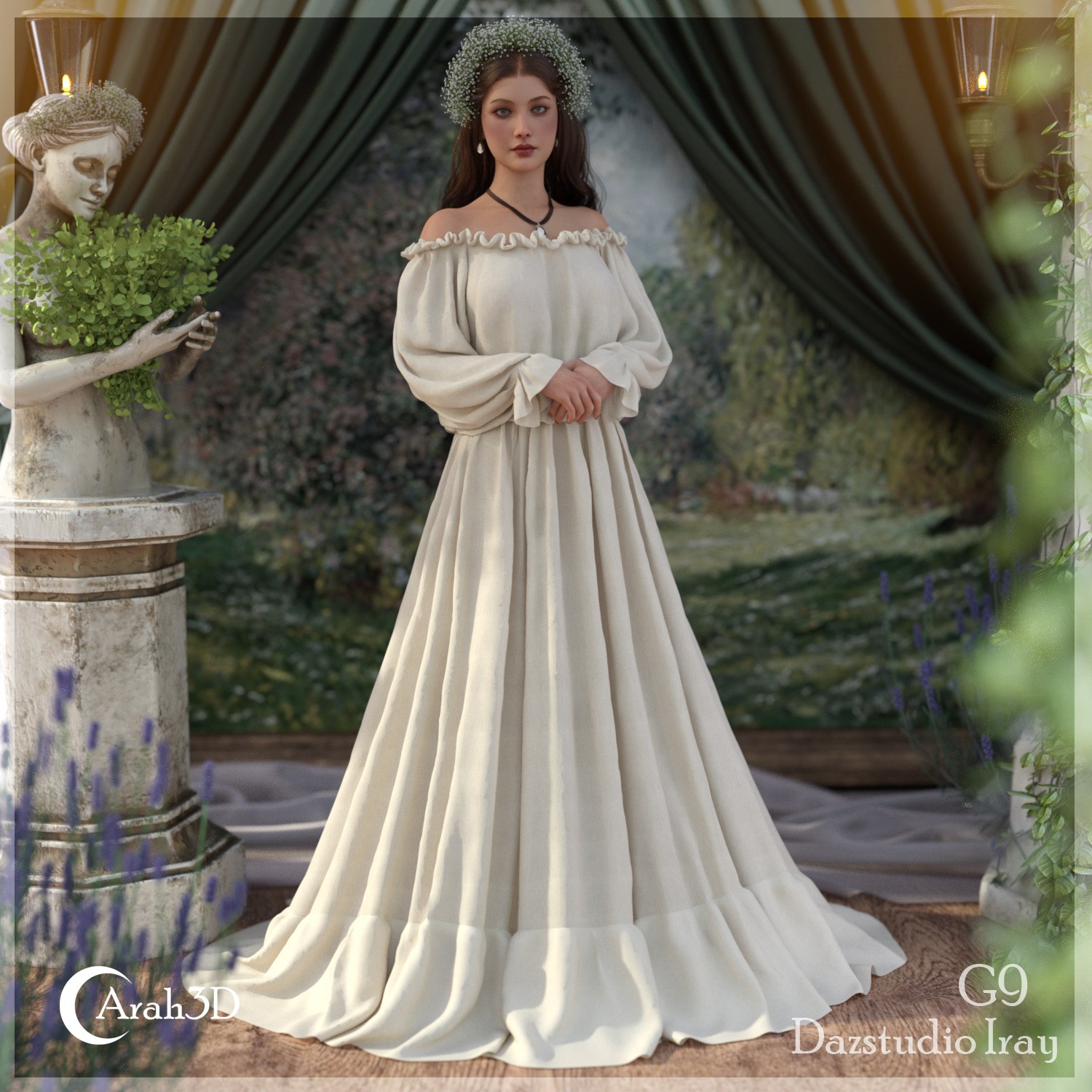 Arah3D Emmeline for G8F and G9 by N/A