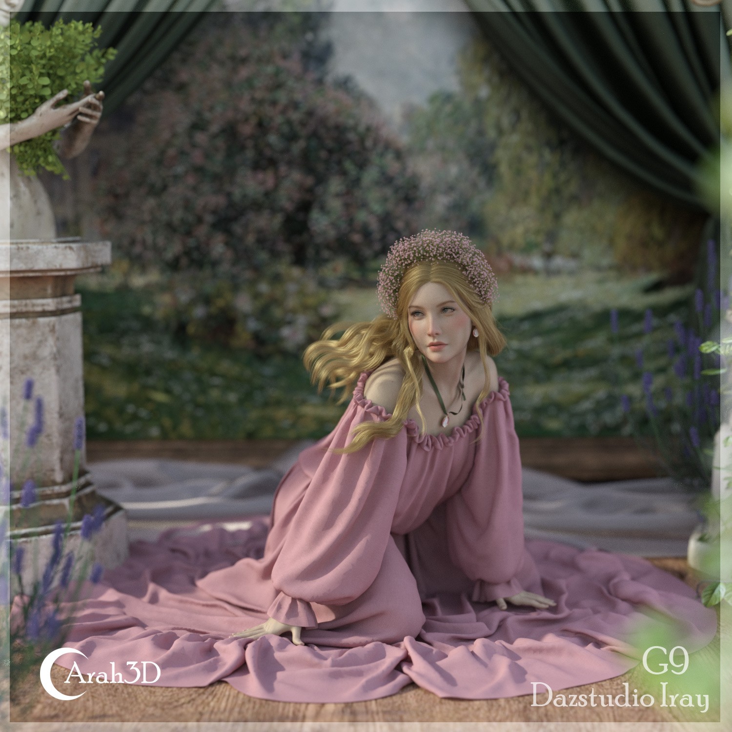Arah3D Emmeline for G8F and G9 by N/A