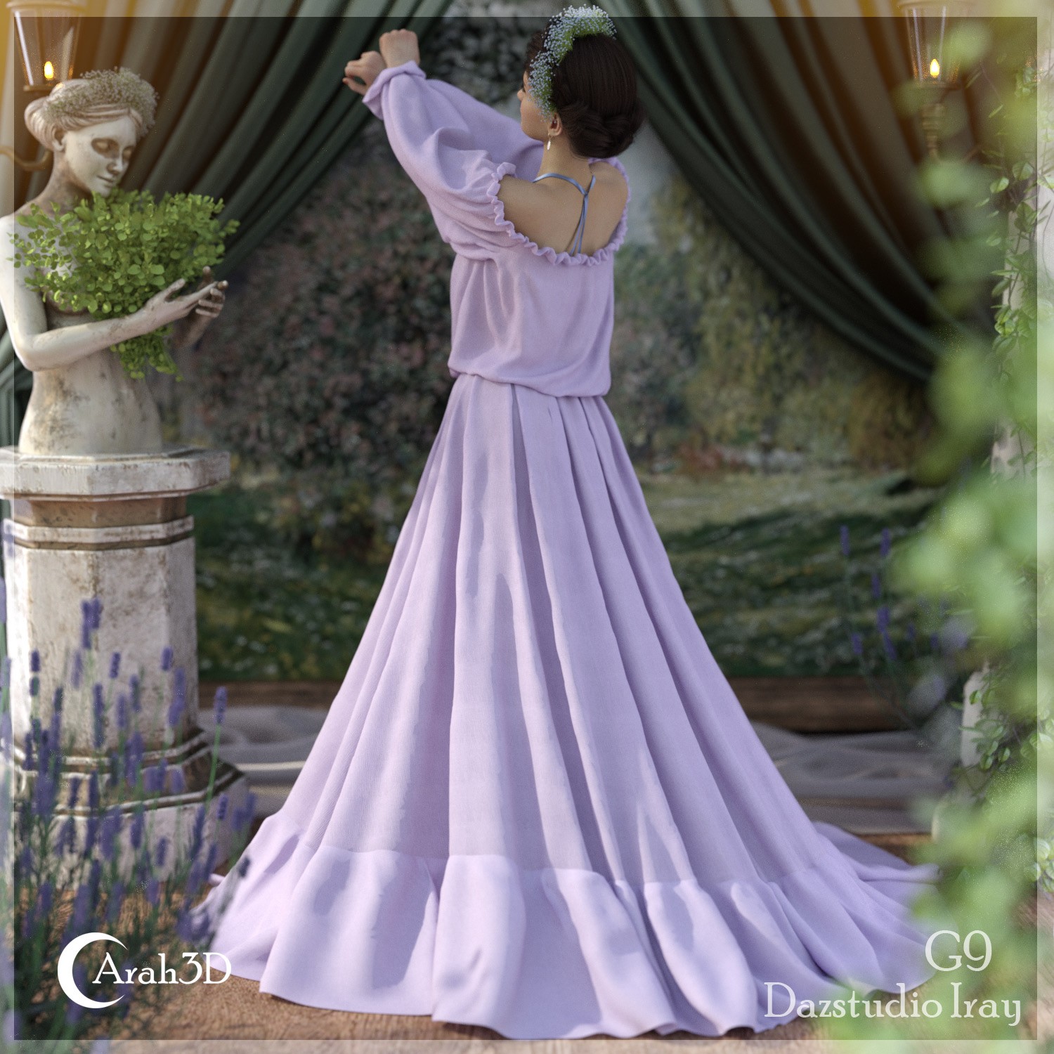 Arah3D Emmeline for G8F and G9 by N/A