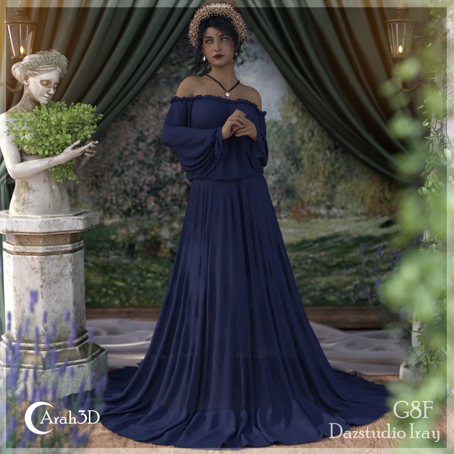 Arah3D Emmeline for G8F and G9 by N/A