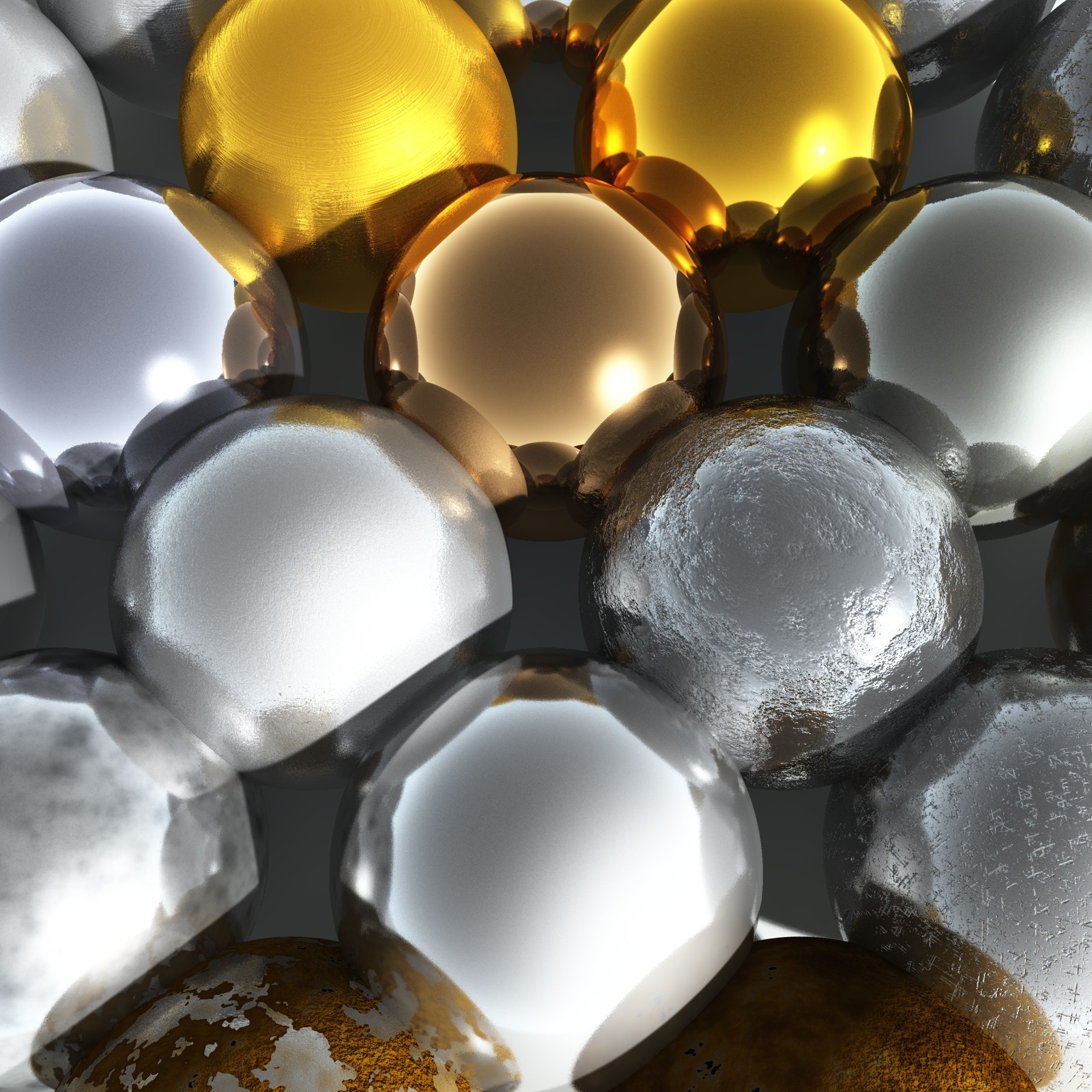 120 Metal and Alloy Materials for Vue by N/A