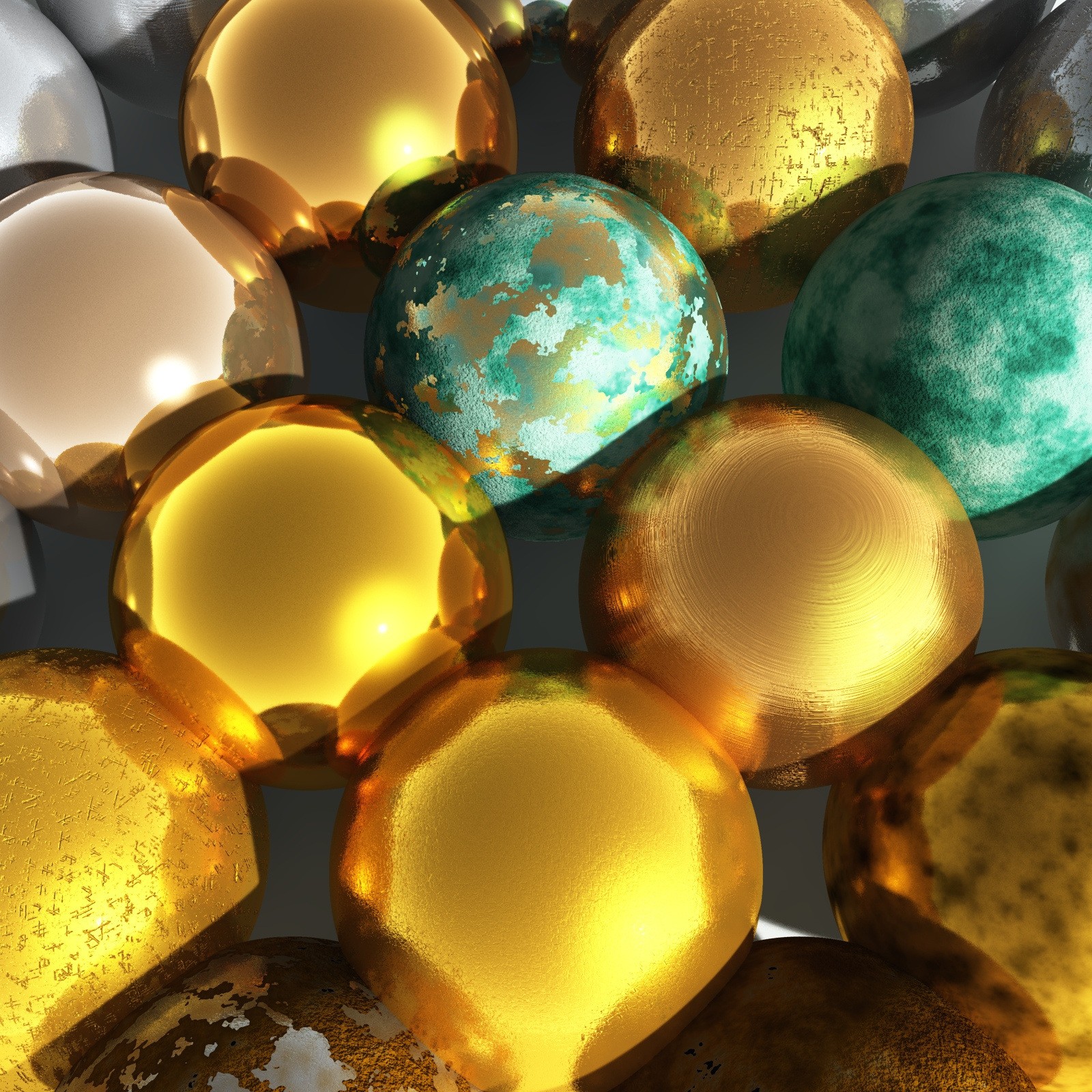 120 Metal and Alloy Materials for Vue by N/A