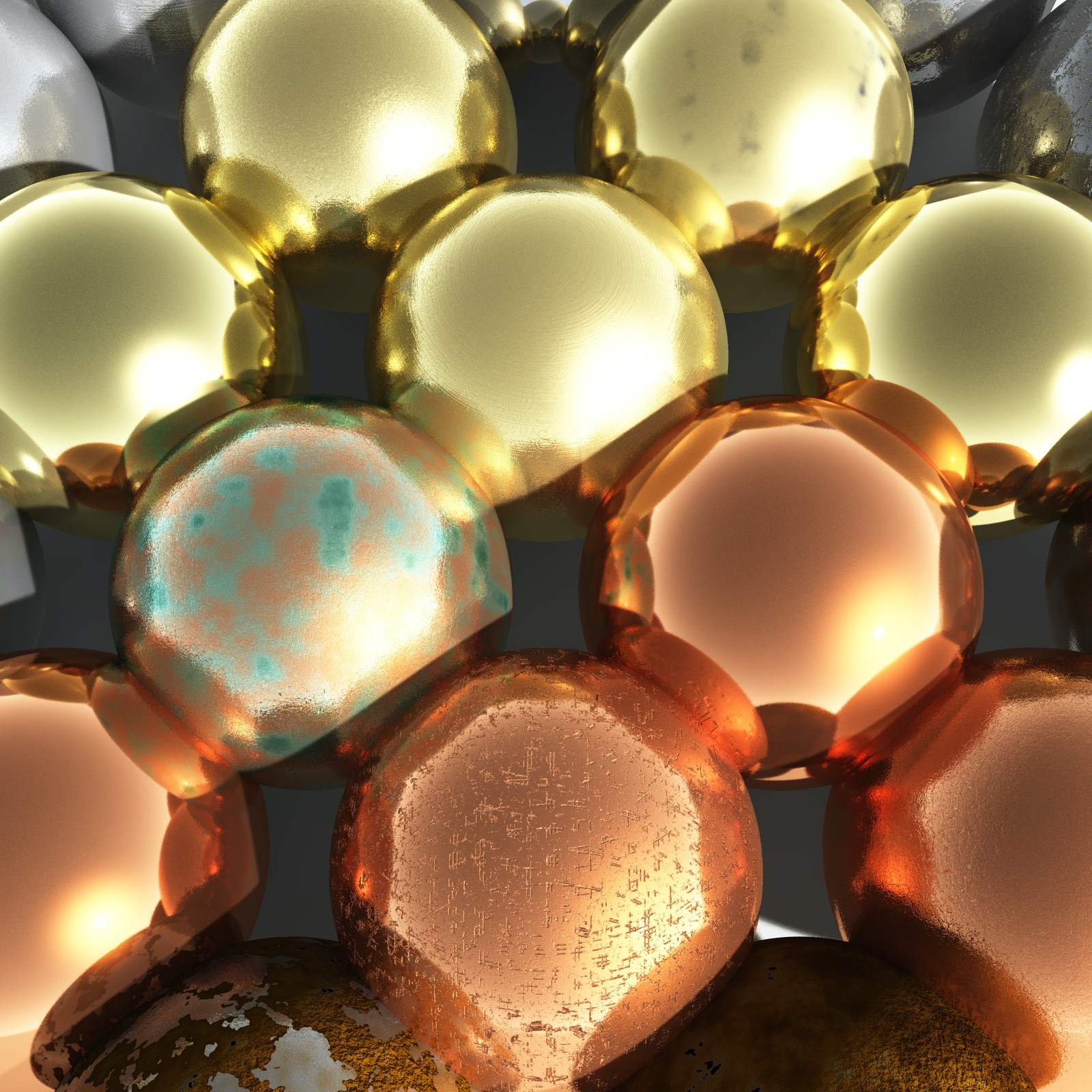 120 Metal and Alloy Materials for Vue by N/A