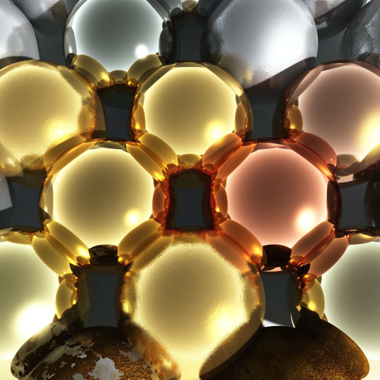 120 Metal and Alloy Materials for Vue by N/A