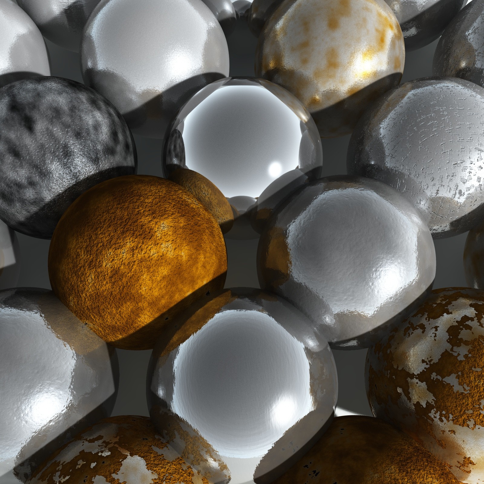 120 Metal and Alloy Materials for Vue by N/A