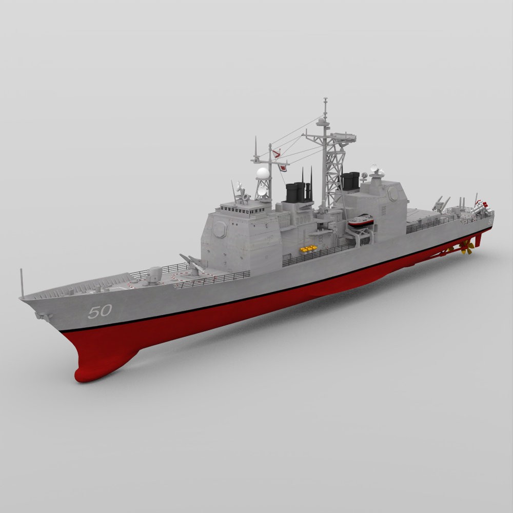 Valley Forge Ticonderoga Class for DAZ Studio by N/A