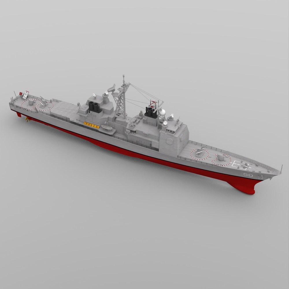 Valley Forge Ticonderoga Class for DAZ Studio by N/A