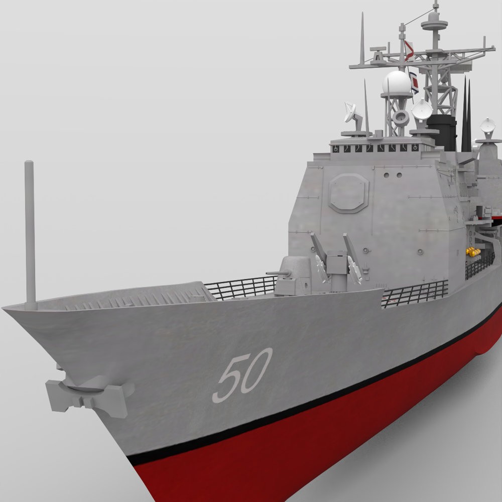 Valley Forge Ticonderoga Class for DAZ Studio by N/A