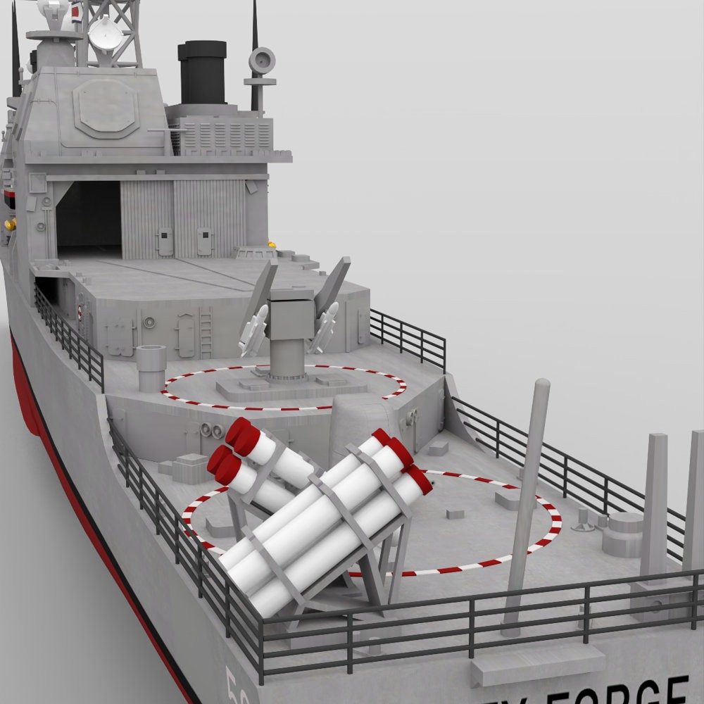 Valley Forge Ticonderoga Class for DAZ Studio by N/A