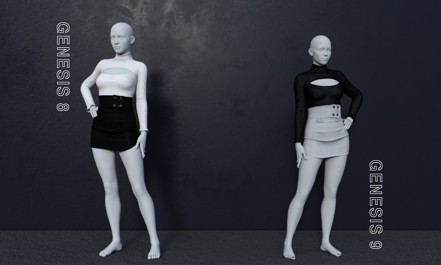 MG-Cutout Fit Set G9 G8F dForce by N/A