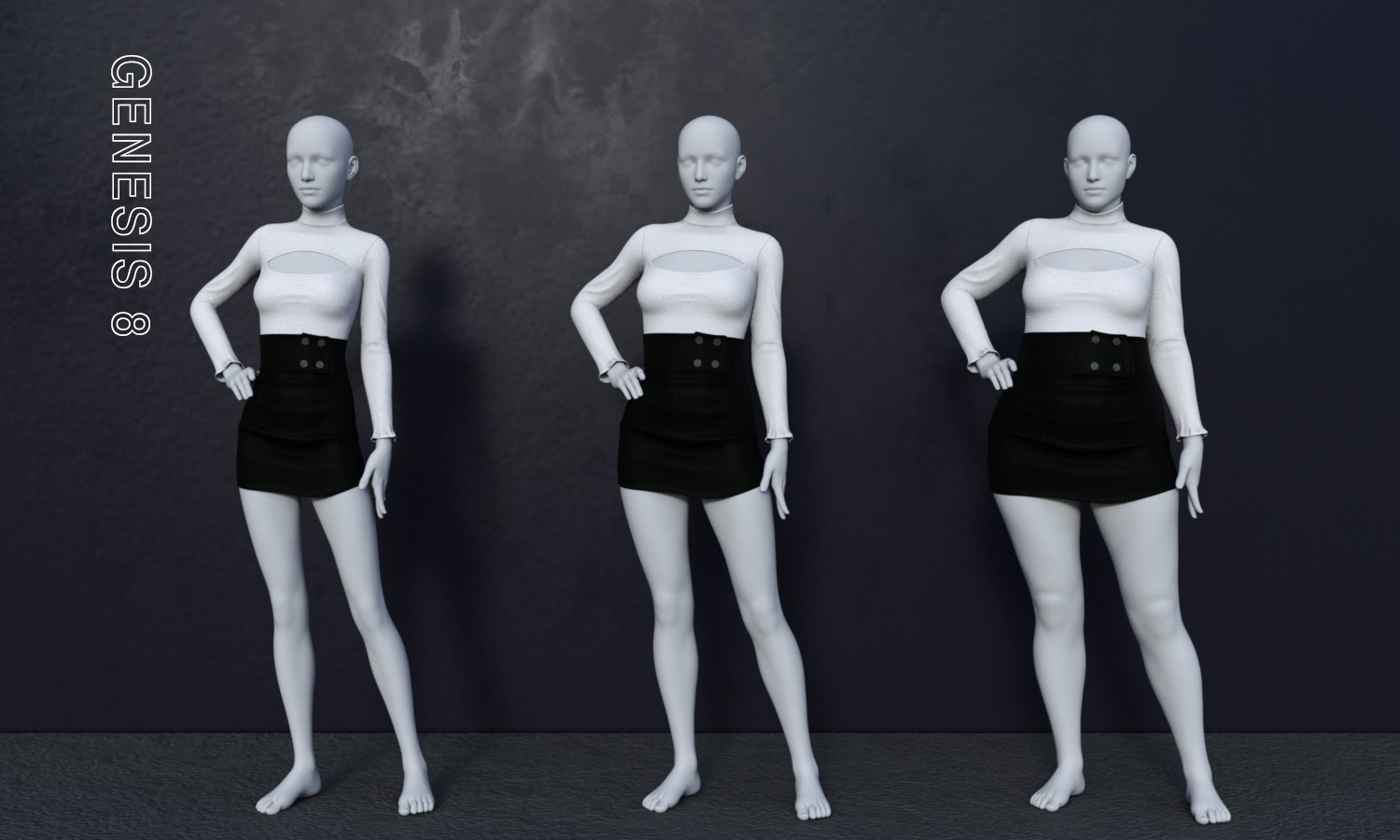 MG-Cutout Fit Set G9 G8F dForce by N/A
