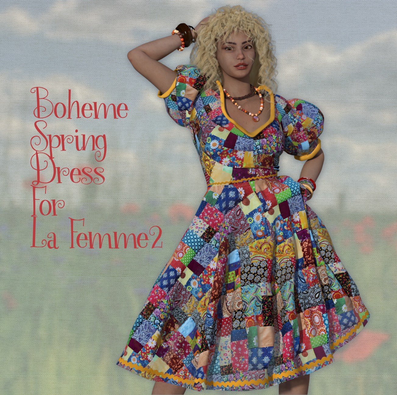 Boheme Spring Dress for La Femme 2 by N/A
