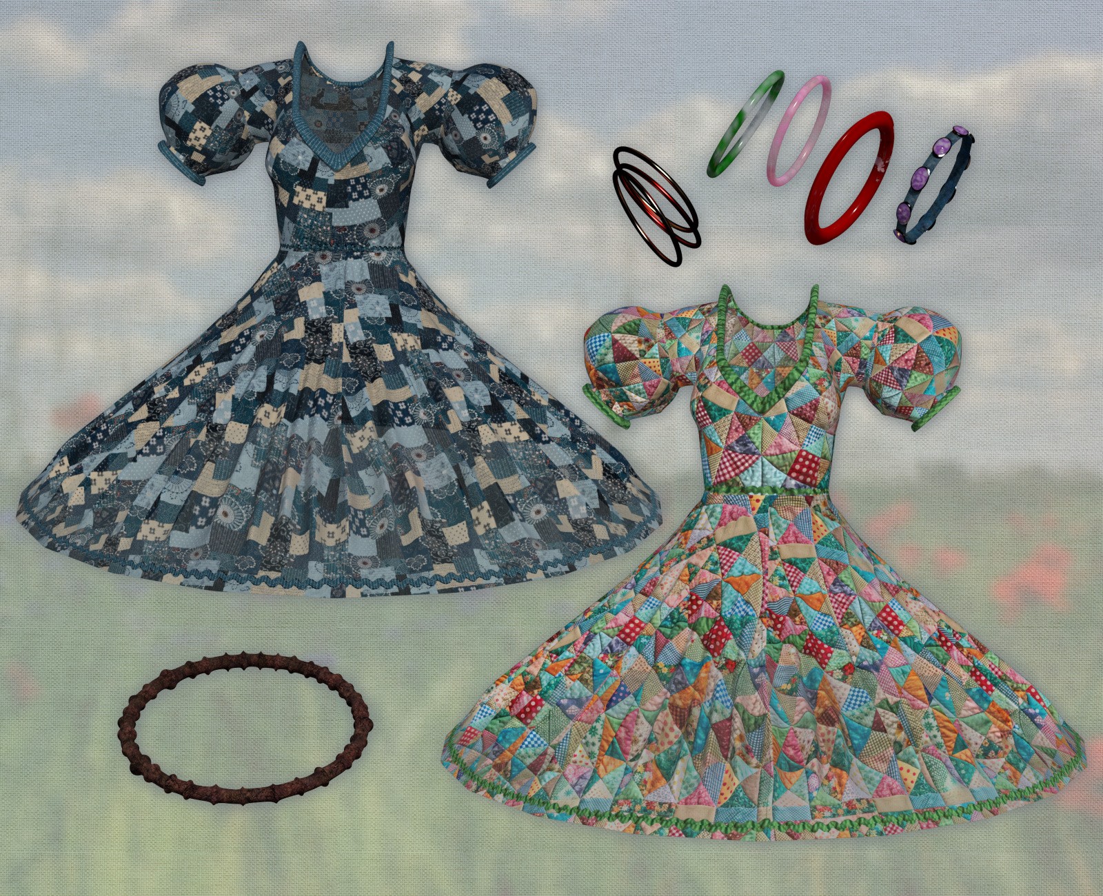 Boheme Spring Dress for La Femme 2 by N/A