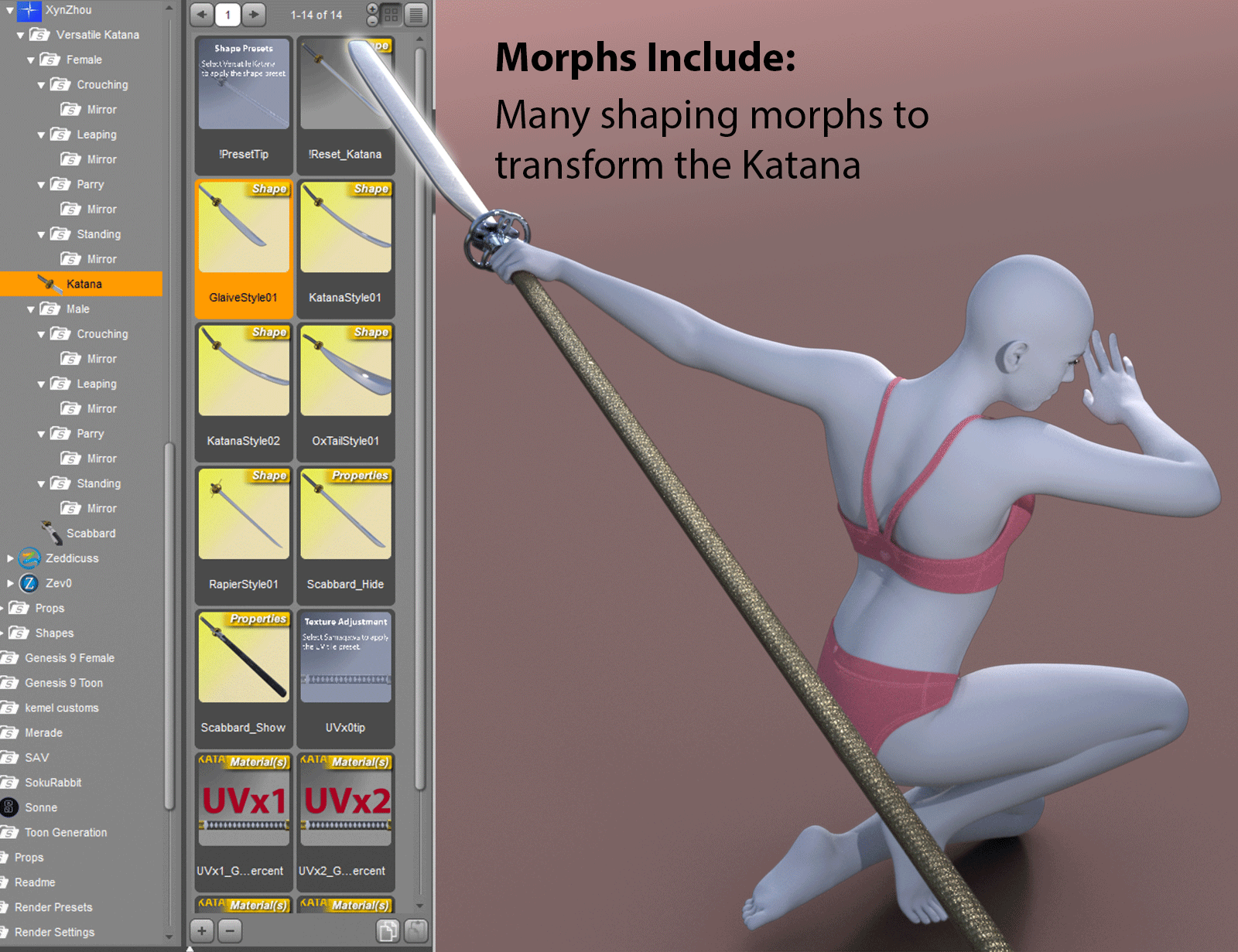 Versatile Katana by N/A