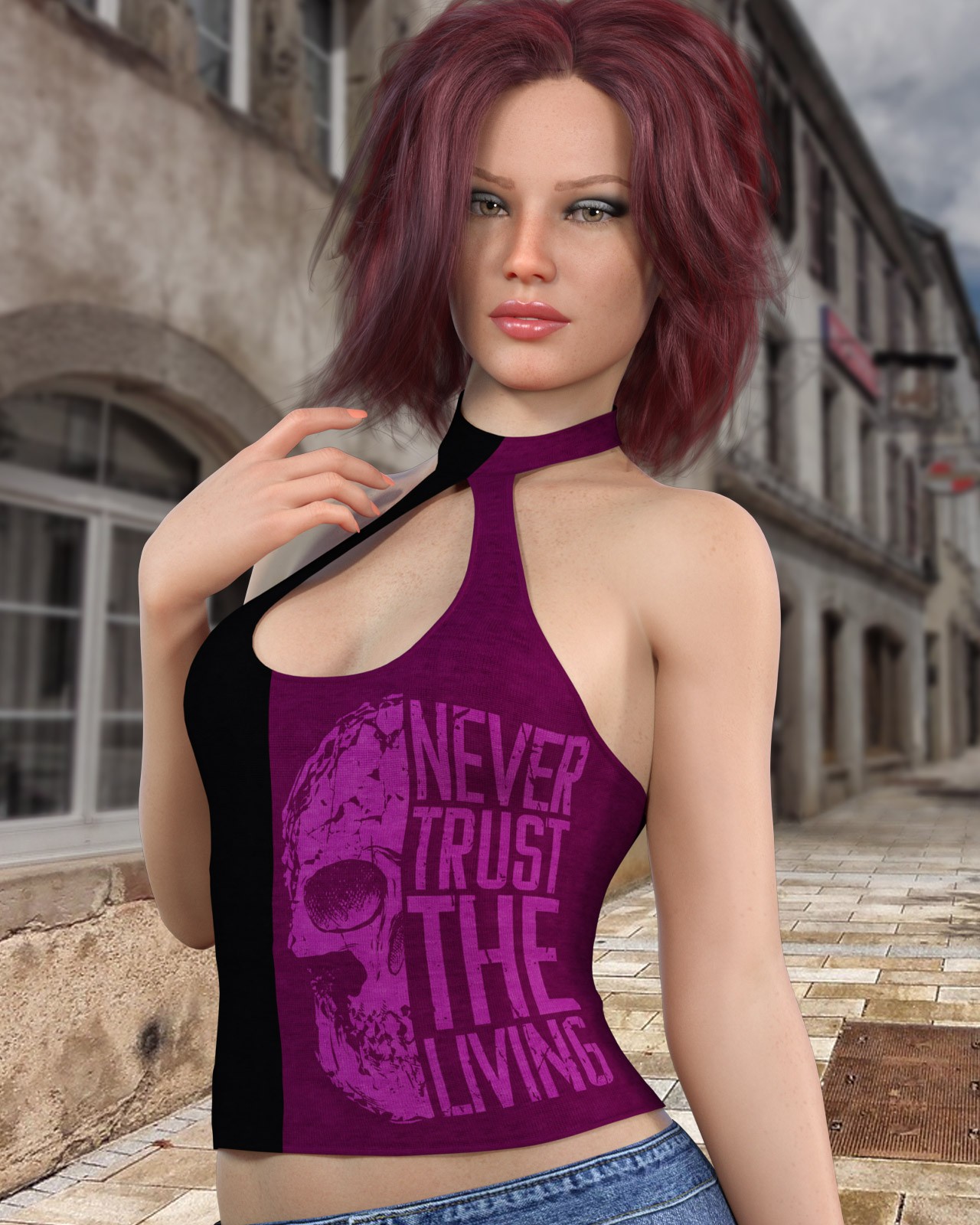 Halter Top - Genesis 8 by N/A