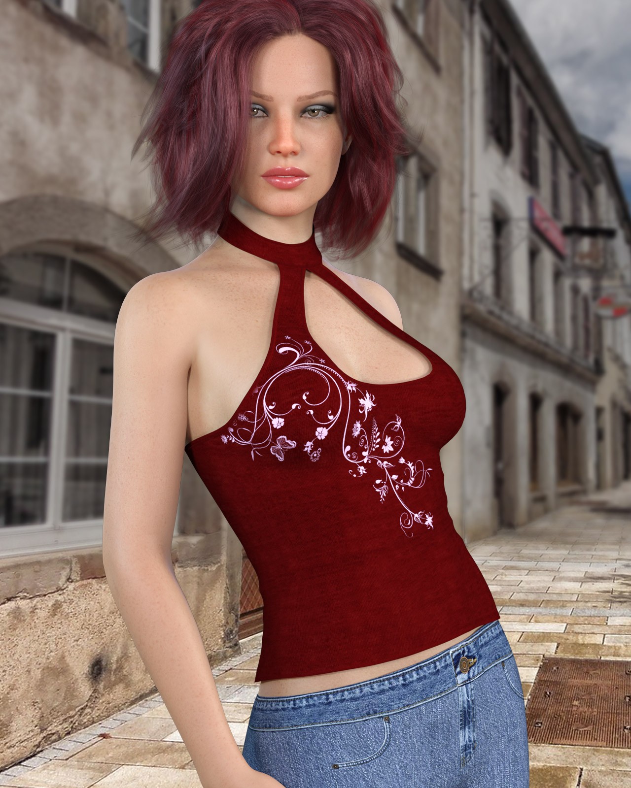 Halter Top - Genesis 8 by N/A