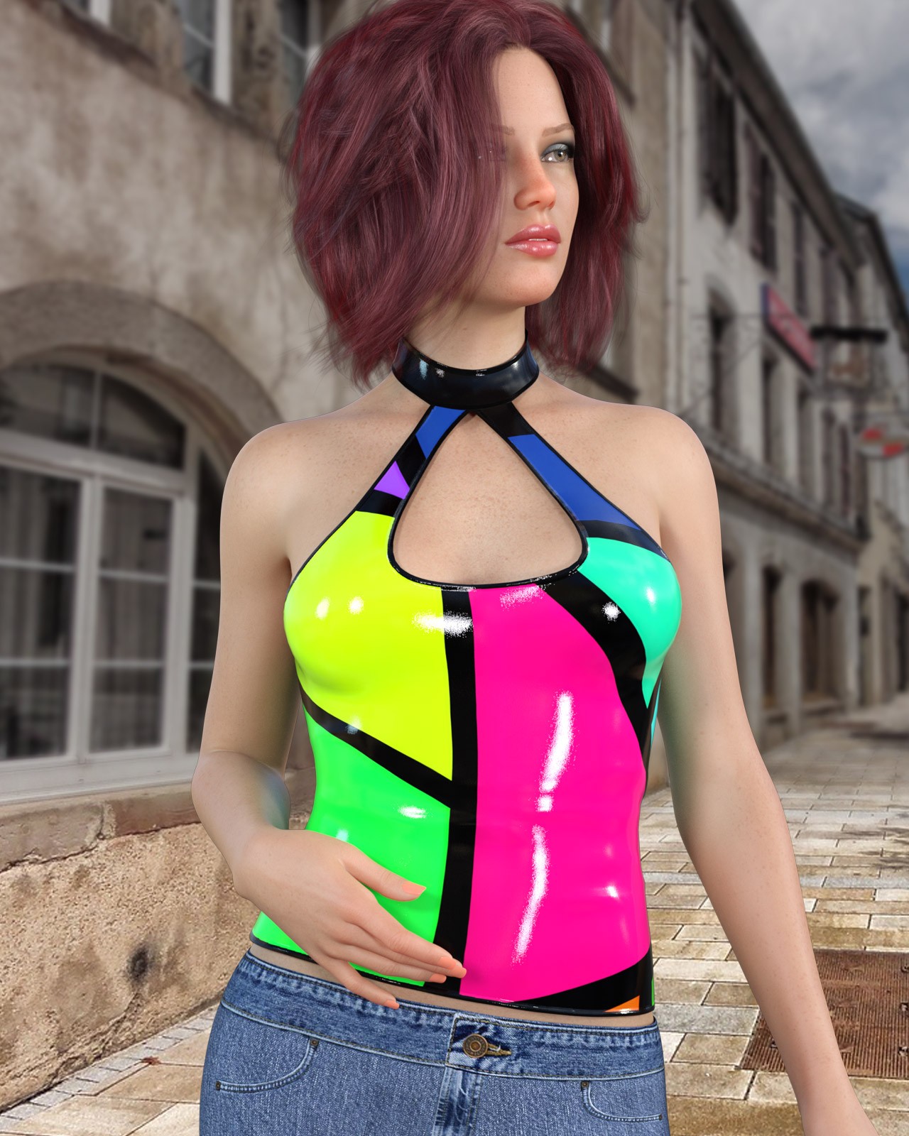 Halter Top - Genesis 8 by N/A