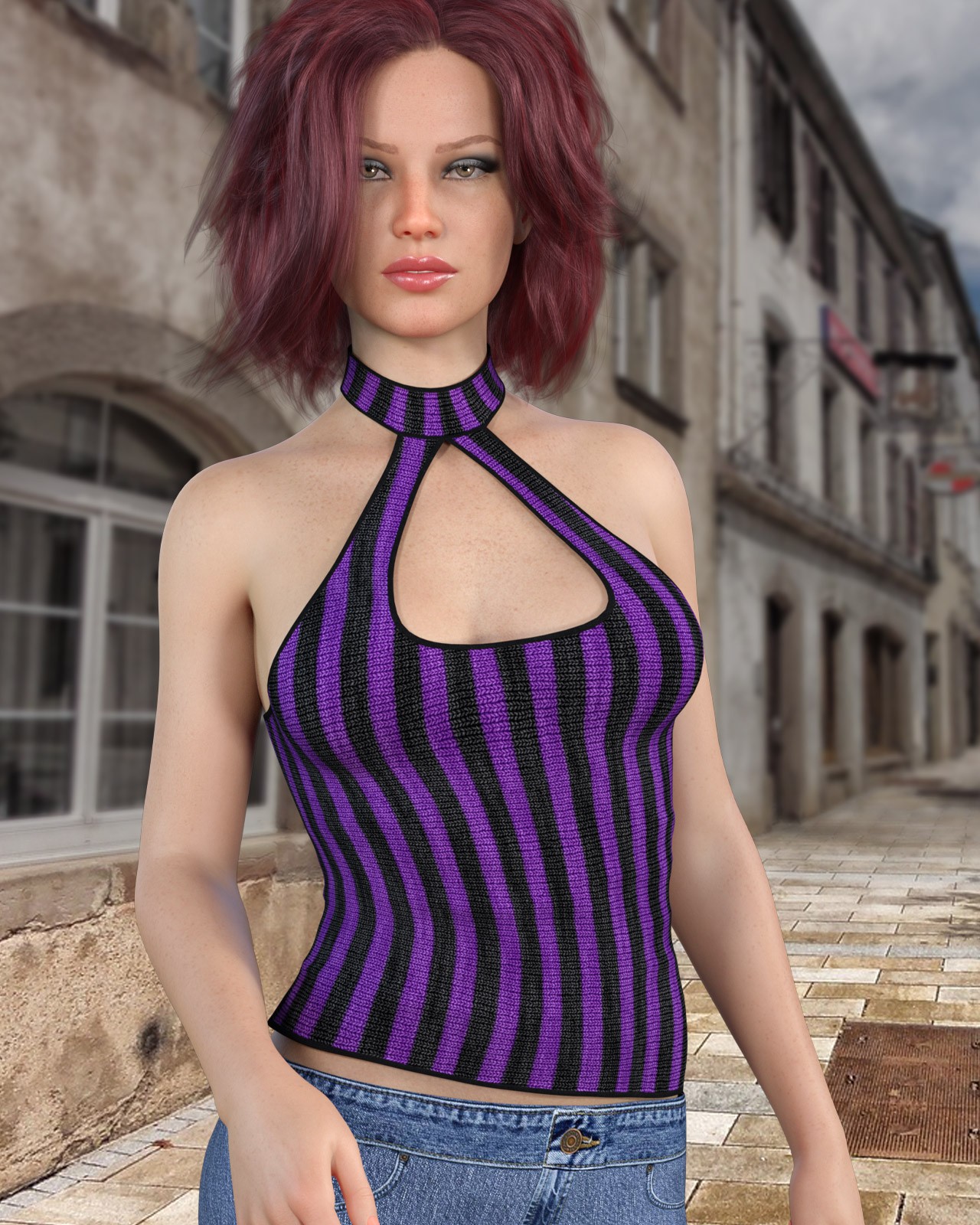 Halter Top - Genesis 8 by N/A