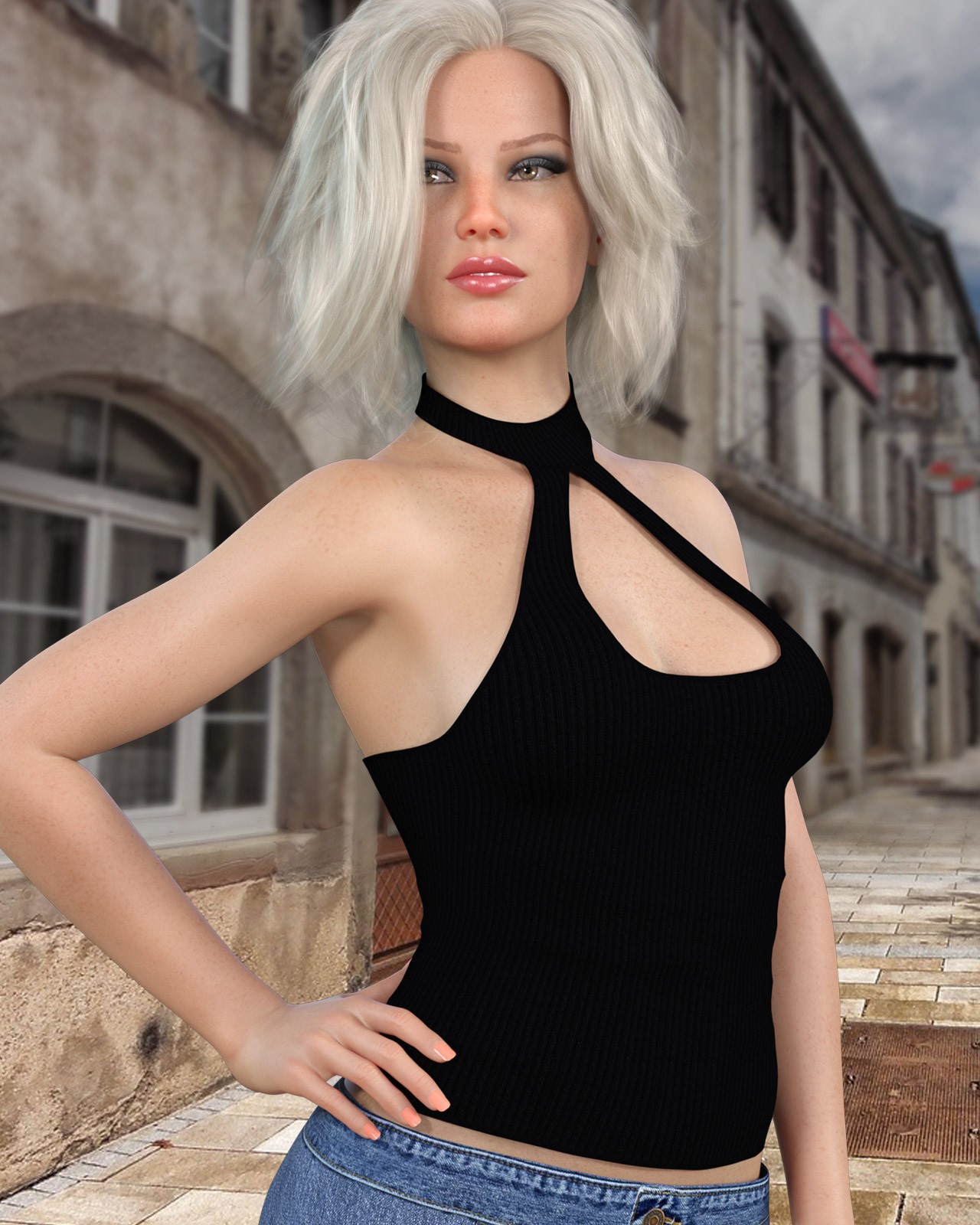 Halter Top - Genesis 8 by N/A