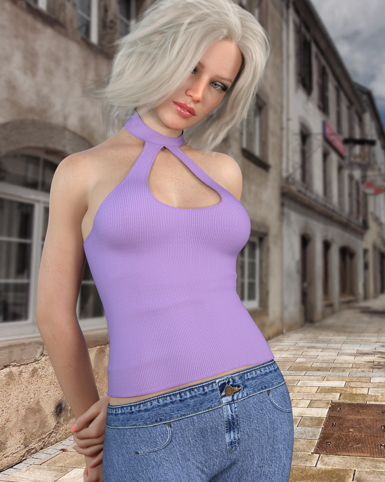 Halter Top - Genesis 8 by N/A