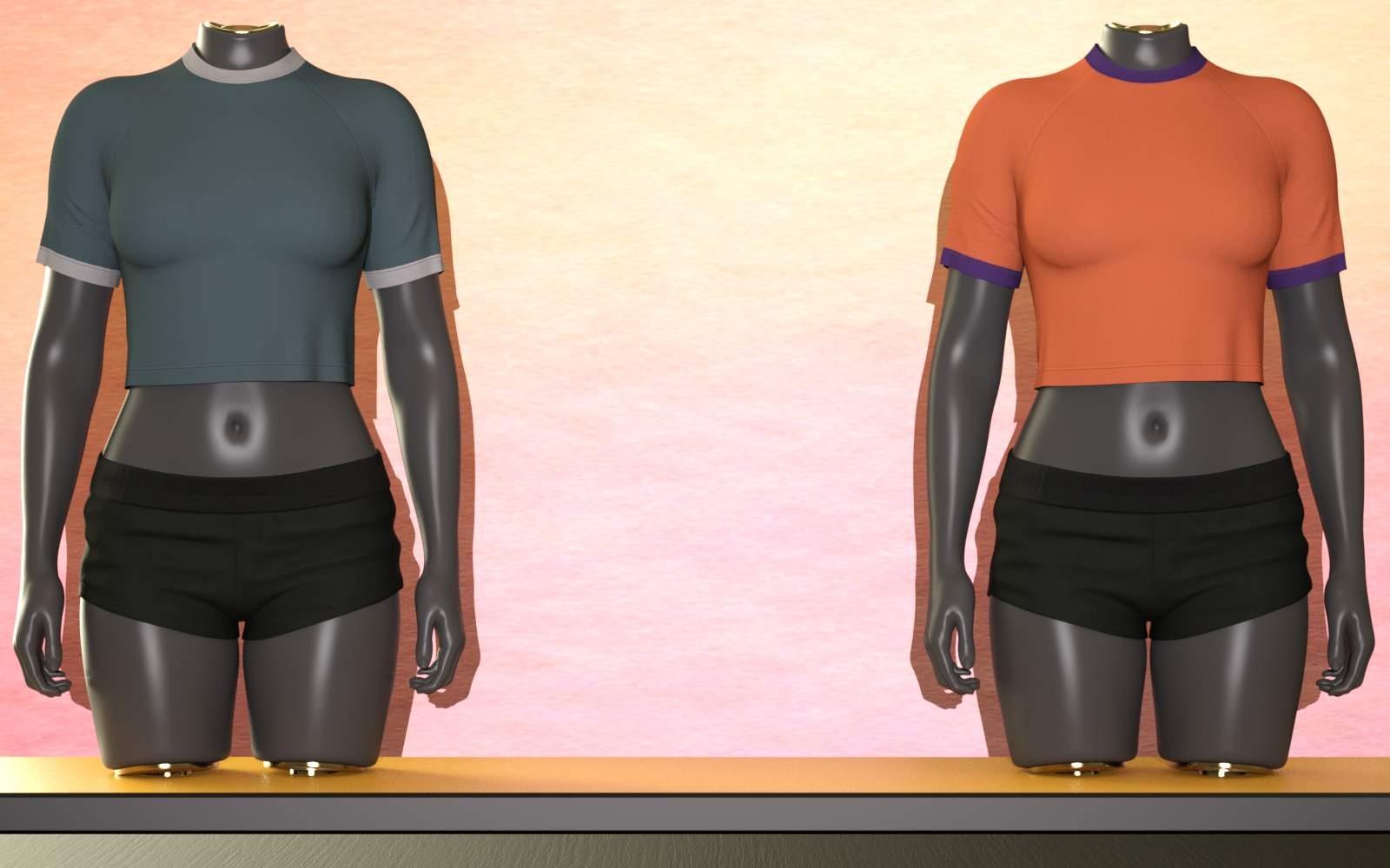 3DL Weekend for Everyday Raglan Crop G8F/G9 by N/A