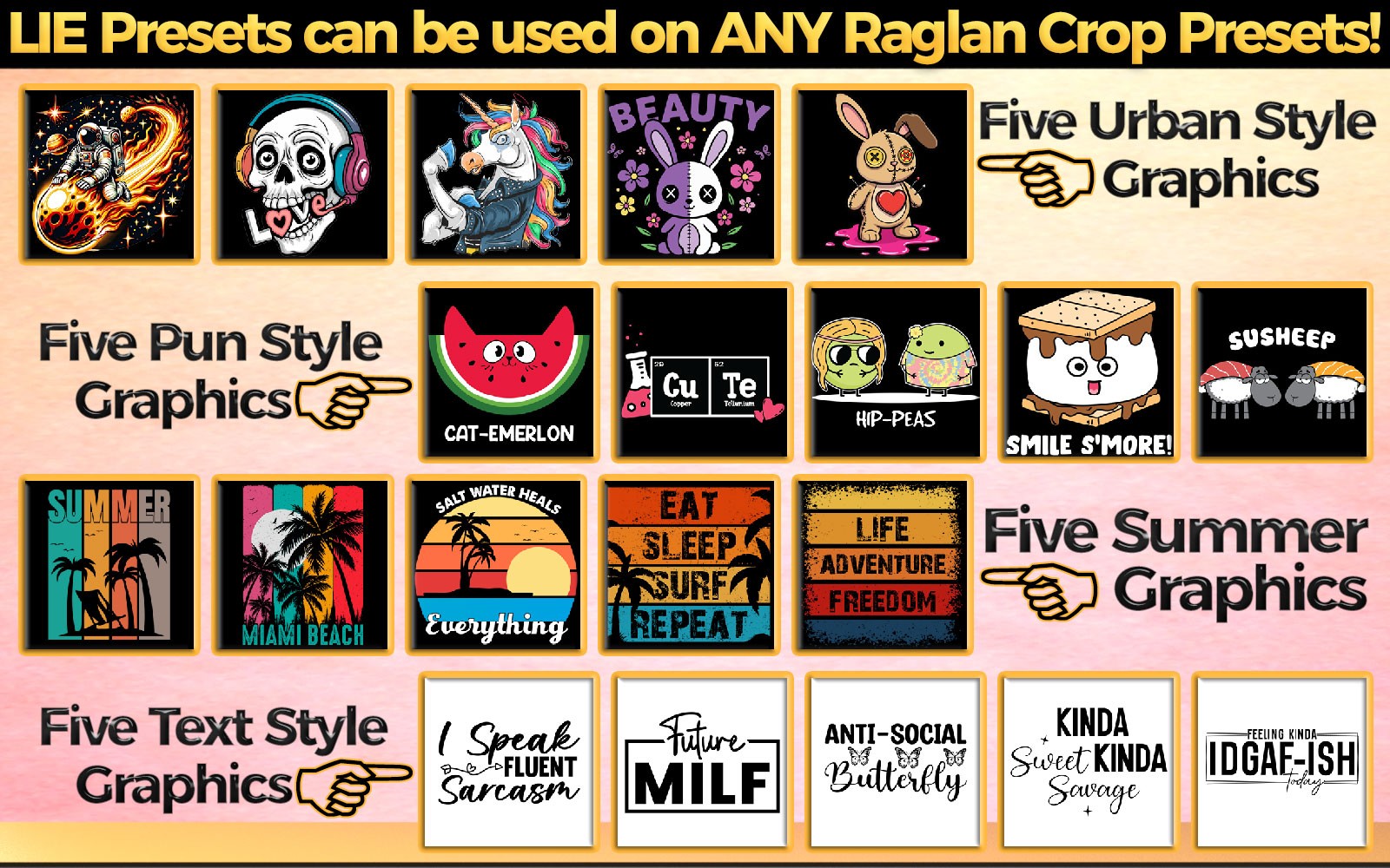 3DL Weekend for Everyday Raglan Crop G8F/G9 by N/A