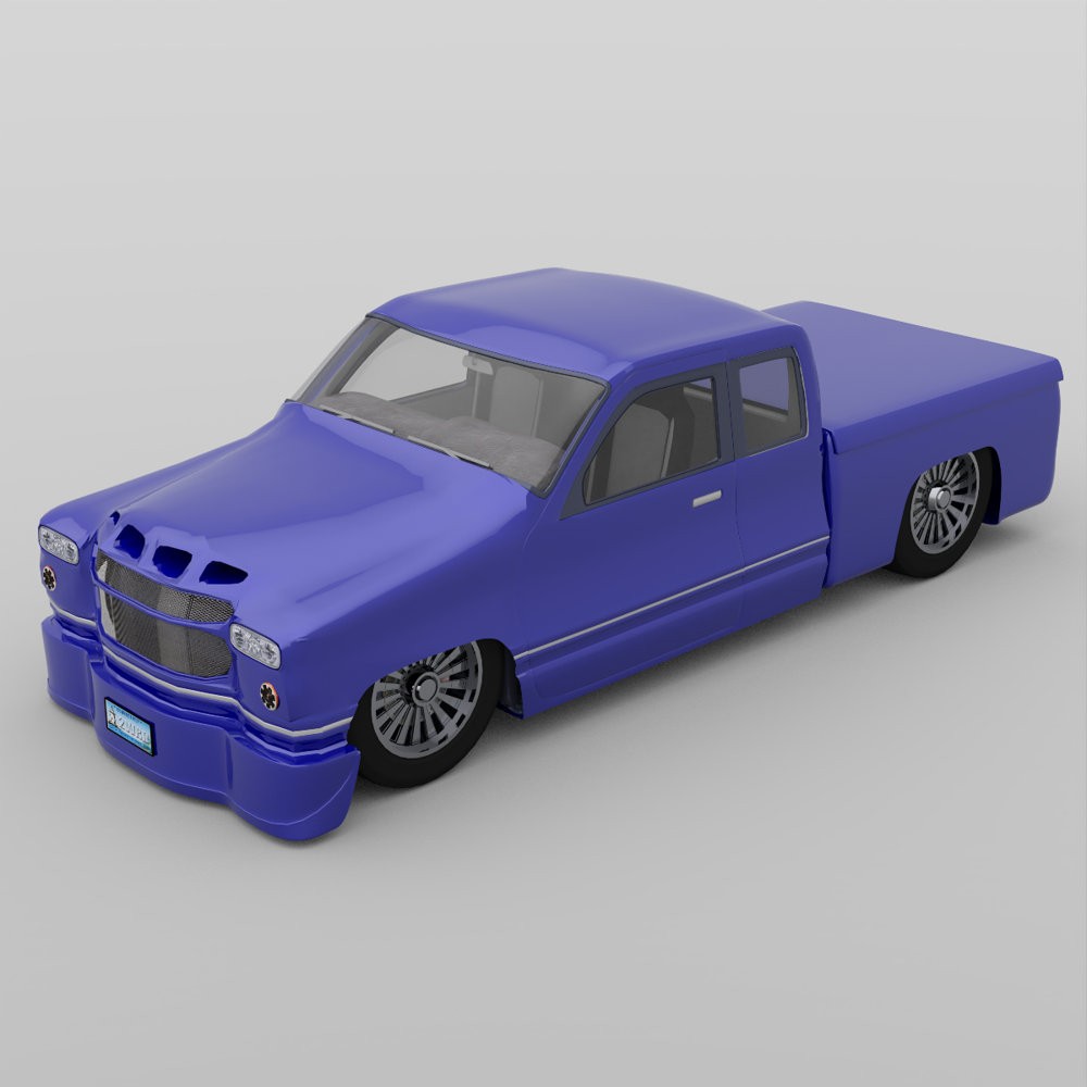 Romero Bling Pickup Truck for DAZ Studio by N/A
