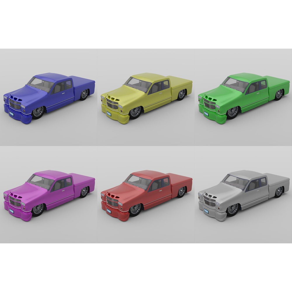 Romero Bling Pickup Truck for DAZ Studio by N/A