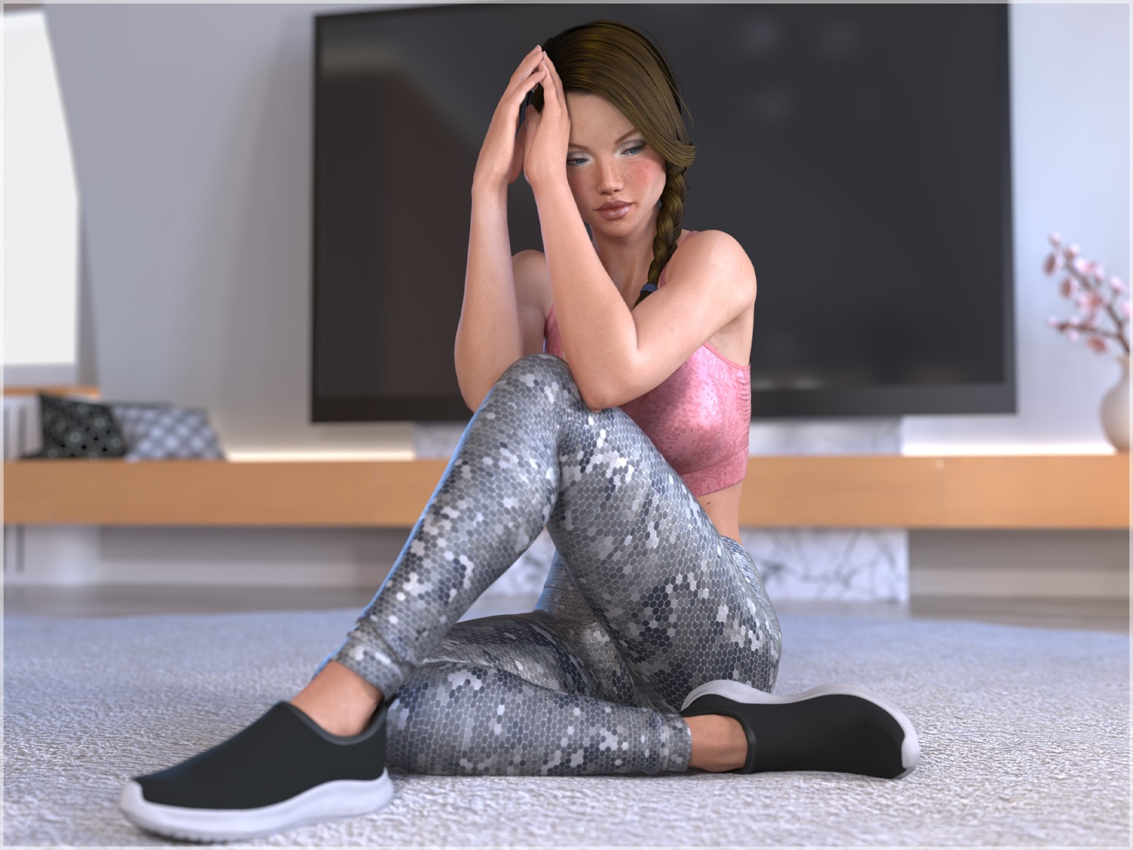 STZ Fit Girl Outfit G8F and G9 by N/A