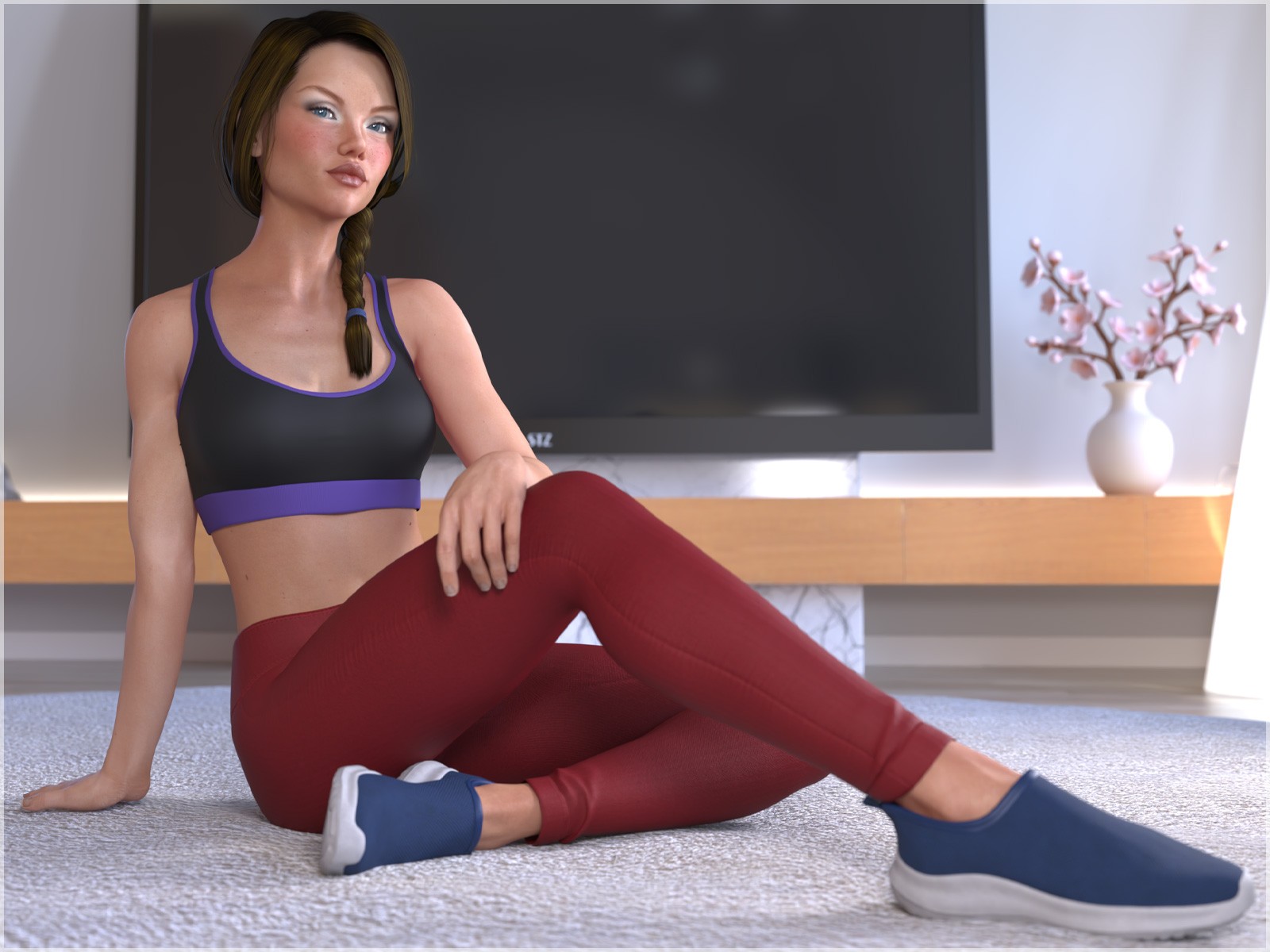 STZ Fit Girl Outfit G8F and G9 by N/A