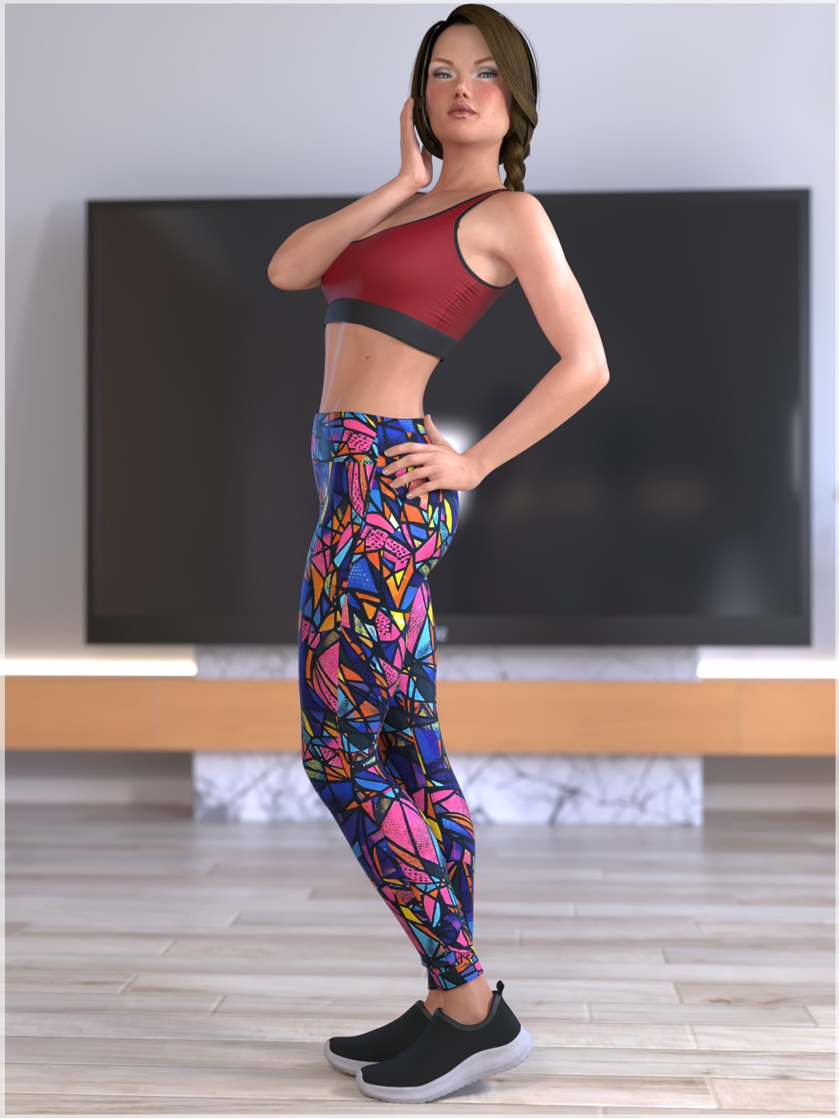 STZ Fit Girl Outfit G8F and G9 by N/A