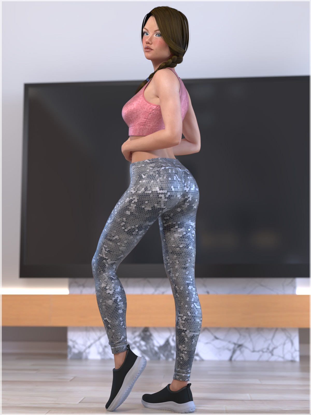 STZ Fit Girl Outfit G8F and G9 by N/A