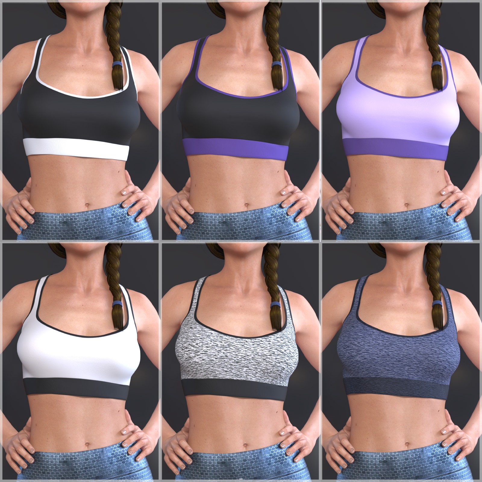 STZ Fit Girl Outfit G8F and G9 by N/A
